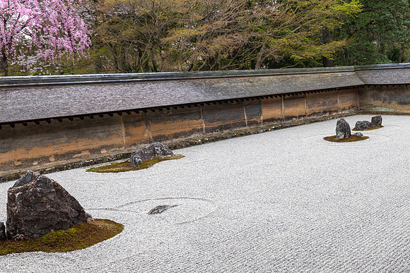 Zen Garden, Ryoan-ji Temple, Kyoto