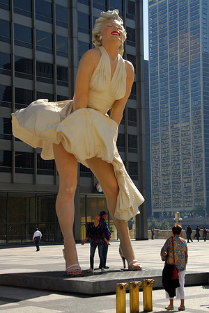 Marilyn Monroe's Sculpture