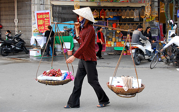 Street Vendor, Hanoi