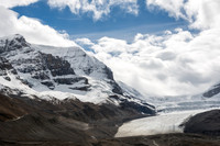 Athabasca Glacier from Columbia Icefield Centre, Alberta