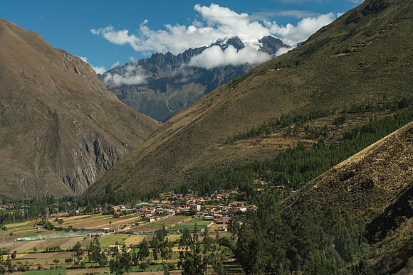 Urubamba Valley at Ollantaytambo