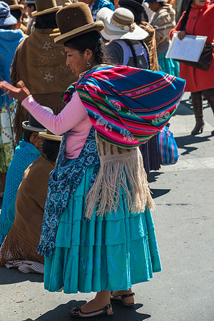 Amara Woman in La Paz