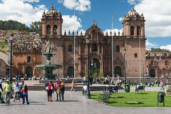 Plaza de Armas, the Cathedral, Cusco