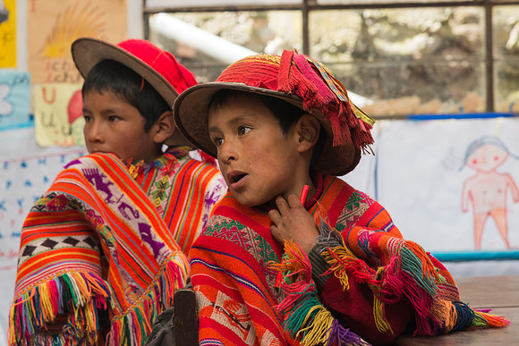 School Boys in Patacancha