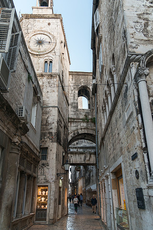 Street in Split, Croatia