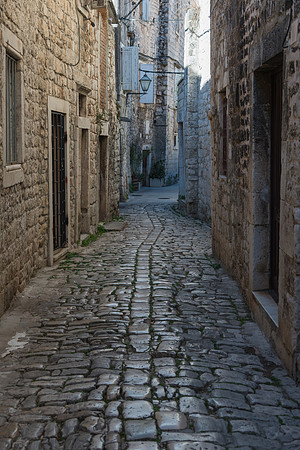 Street in Trogir, Croatia
