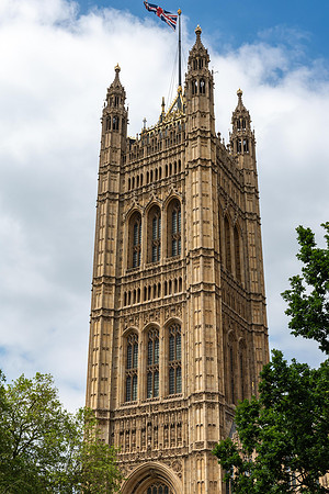 Victoria Tower, Palace of Westminster, London