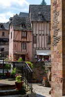Houses in Conques, Occitania