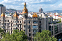 Barcelona Skyline from our Hotel