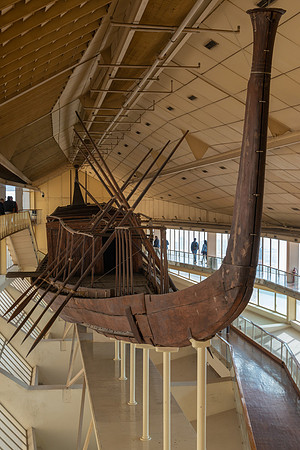 Khufu Solar Boat (2500 BC), Giza Pyramid Complex, Egypt
