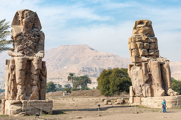 Colossi of Memnon, Pharaon Amenhotep III, Luxor
