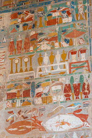 Wall Art in Tomb, Valley of the Queens