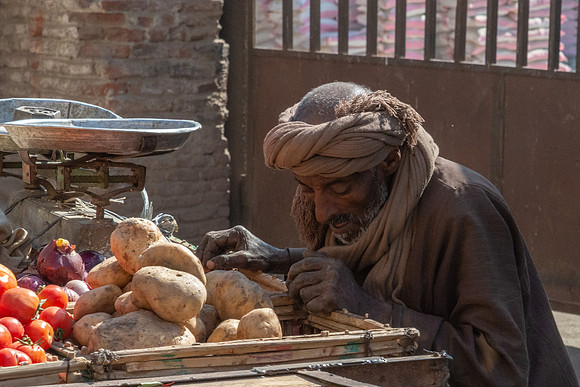 Street Scene, Edfu