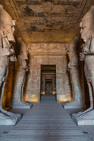 The Main Hall, Great Temple of Abu Simbel