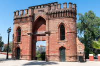 Brick Gate at Santa Lucia Hill